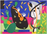 Tristețea regelui by Henri Matisse, cromolitografie, sold May 2020