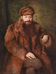 François Brillaud, Boier, 1913, ulei pe pânză