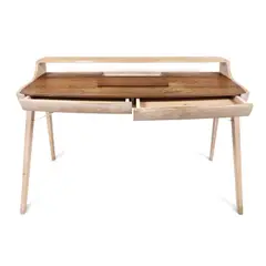 Artisan, ”Picard” - birou din lemn de nuc, designer Regular Company, provine din colecția Jean-Philippe Guilbert, lemn de nuc
