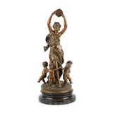 Alexandre Lequien, Cântecul lui Venus, bronz turnat, cizelat