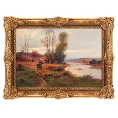 Eugène Galien-Laloue, Drumul spre casă, ulei pe pânză