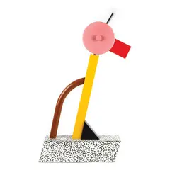 Memphis, ”Tahity” - lampă pentru birou, designer Ettore Sottsass, provine din colecția Jean-Philippe Guilbert, 1981, metal vopsit