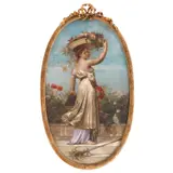 Alexis-Joseph Mazzerole, Frumusețea Edenului, ulei pe pânză