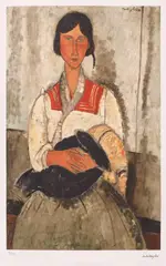 Amedeo Modigliani, Nomadă, cromolitografie
