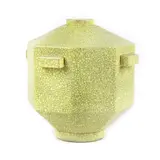 Boch Frères Keramis, Suport pentru lampă Art Deco, din ceramică, designer Charles Catteau, cca. 1935, provine din colecția Jean-Philippe Guilbert, ceramică modelată în tipar, glazurată