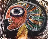 Victor Brauner, Tavola, 1952, cromolitografie
