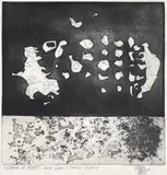 Harry Guttman, Compoziție, 1969, acvaforte și acvatintă