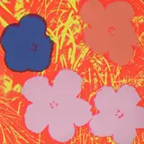 Andy Warhol, Blooming Flowers, cromolitografie