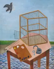 Alexandru Țipoia, Eliberare, 1969, ulei pe pânză