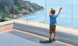Maria Bordeanu, Reflection IV (Ravello), 2020, ulei pe pânză