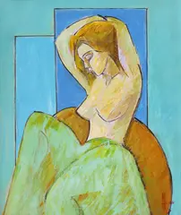 Aurel Nedel, Nud, 2006, ulei pe pânză