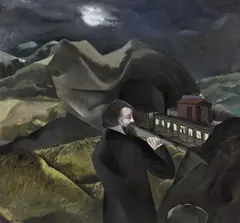 Charles Dickens by Paul Ackerman, ulei pe pânză, sold May 2020