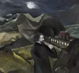 Paul Ackerman, Charles Dickens, ulei pe pânză