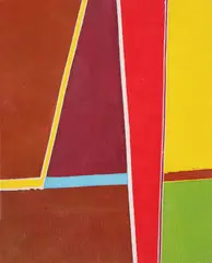 Radu Comşa, Untitled, 2016, acrilic pe pânză