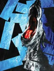Valeriu Mladin, The Dog, 2010, ulei pe pânză