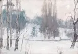 Constantin Isachie Popescu, Dimineață de iarnă