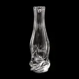 Solifloră Art Deco, din cristal Saint-Louis, cca. 1940 by Manufactura Saint-Louis, cristal lucrat manual, sold Apr 2020