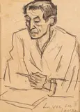 Theodor Pallady, La vie en Jaune, creion pe hârtie