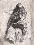 Nicolae Vermont, Maternitate, 1923, acvaforte și acvatintă pe hârtie