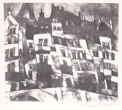 Harry Guttman, Citadină, litografie
