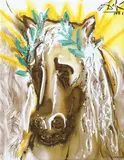 La Cheval de Printemps by Salvador Dalí, ceramică, sold Apr 2020