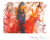 Trei ipostaze by Salvador Dalí, cromolitografie, sold Apr 2020