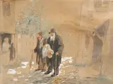 Ignat Bednarik, Evrei negustori