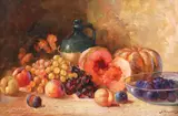 Samuel Bogdanovici, Natură statică cu dovleac si prune