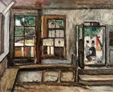 Lucian Grigorescu, Cafeneaua lui Mamut, ulei pe carton