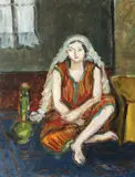 Theodor Pallady, Odaliscă cu narghilea verde