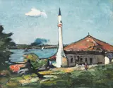 Gheorghe Petrașcu, Geamie la Mangalia