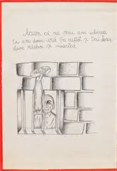 No Love by Sasha Robert Bandi, 2018, creion pe copertă de carte, offered Feb 2020