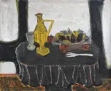 Ion Alin Gheorghiu, Natură statică cu fructe, 1962, ulei pe pânză