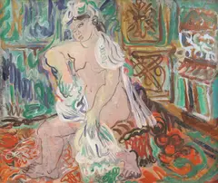 Nuni Dona, Model, ulei pe carton