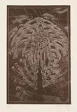 Paul Neagu, Human Heart, 1972, acvaforte și acvatintă