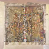 Georgeta Năpăruș, Verticală, 1996, ulei pe pânză