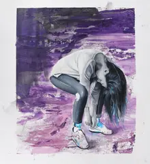 Rest by Sergiu Laslo, 2018, ulei pe pânză, sold Feb 2020