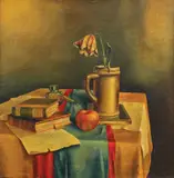 Zamfir Dumitrescu, Interior de atelier