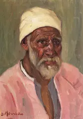 Turc by Grigore Manea, ulei pe pânză, sold Feb 2020