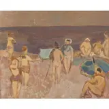 Ion Popescu Negreni, Plajă de nudiști