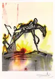 Carul soarelui by Salvador Dalí, cromolitografie, sold Feb 2020
