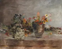 Ștefan Câlția, Flori de câmp, 1978, ulei pe pânză