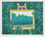 Cascadă by René Magritte, cromolitografie, sold Jan 2020