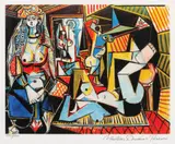 Femei din Alger by Pablo Picasso, cromolitografie, sold Jan 2020