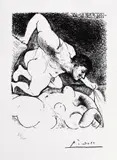 Intimitate by Pablo Picasso, litografie, sold Jan 2020