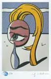Roy Lichtenstein, Lacrimă, serigrafie