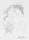 Sculptorul şi opera sa by Pablo Picasso, litografie, sold Jan 2020