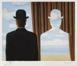 Decalcomania by René Magritte, cromolitografie, sold Jan 2020