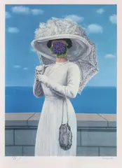 Marele război by René Magritte, cromolitografie, sold Jan 2020