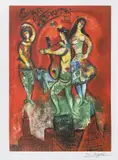 Carmen by Marc Chagall, cromolitografie, sold Jan 2020